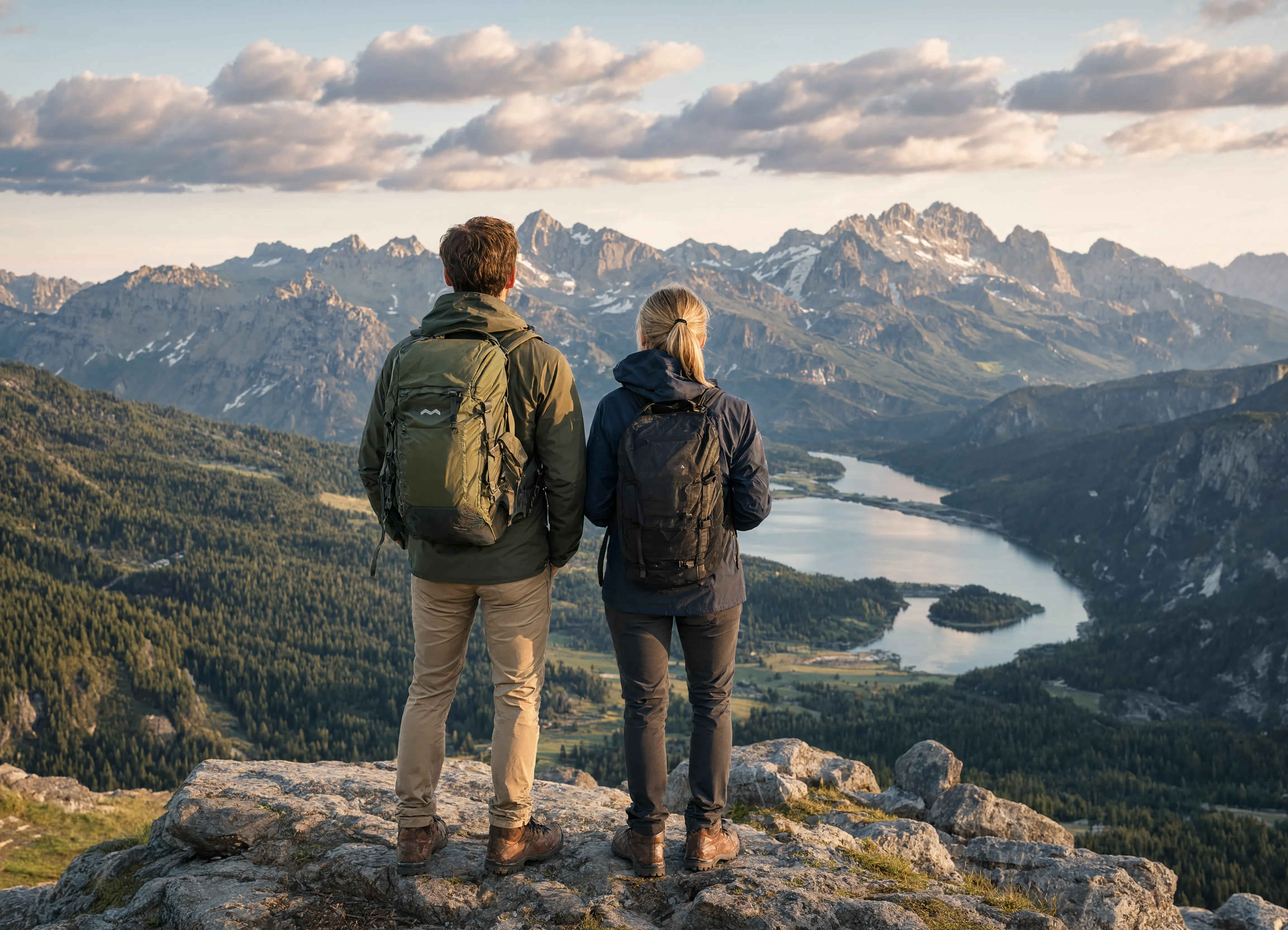 Emerald Highlands Team in den Bayerischen Alpen bei der Reiseplanung